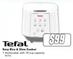 The Good Guys Tefal Easy Rice & Slow Cooker offer