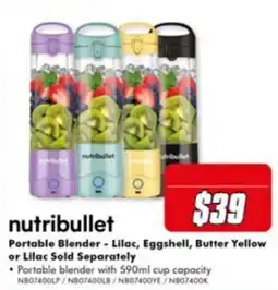 The Good Guys nutribullet Portable Blender offer