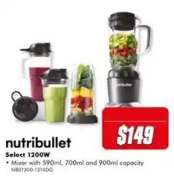 The Good Guys nutribullet Select 1200W offer