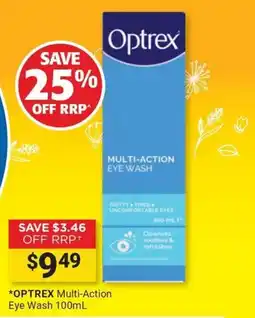 Cincotta Chemist Optrex Multi-Action Eye Wash offer