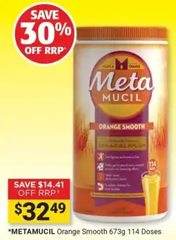 Cincotta Chemist Meta Mucil Orange Smooth offer