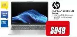 The Good Guys hp 15.6" Core 5 8GB 256GB Laptop offer