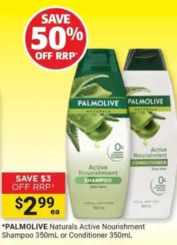 Cincotta Chemist Palmolive Naturals Active Nourishment Shampoo offer