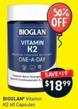 Chemist King Bioglan Vitamin K2 offer