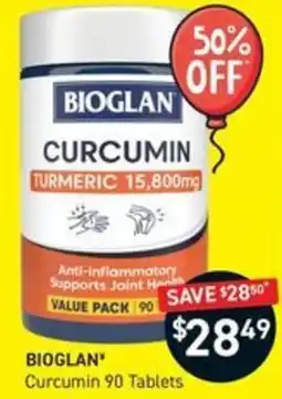 Chemist King Bioglan Curcumin offer