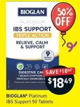 Chemist King Bioglan Platinum IBS Support offer
