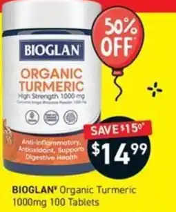 Chemist King Bioglan Organic Turmeric offer