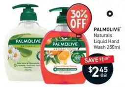 Chemist King Palmolive Naturals Liquid Hand Wash offer