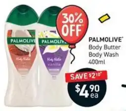 Chemist King Palmolive Body Butter Body Wash offer