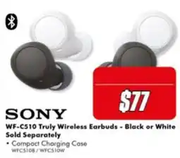 The Good Guys Sony WF-C510 Truly Wireless Earbuds offer