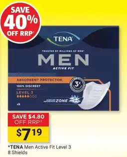 Cincotta Chemist TENA Men Active Fit Level 3 offer