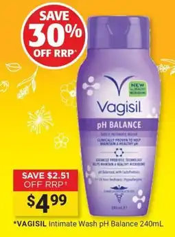 Cincotta Chemist Vagisil Intimate Wash pH Balance offer