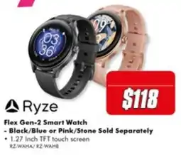 The Good Guys Ryze Flex Gen-2 Smart Watch offer