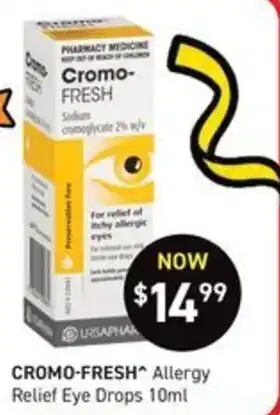 Cromo-Fresh^ Allergy Relief Eye Drops