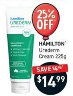 Chemist King Hamilton Urederm Cream offer