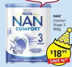 Chemist King Nan Comfort Stage 3 offer