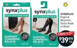 Chemist King Synxplus Flight & Recovery Socks offer