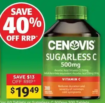 Cenovis Sugarless C 500mg
