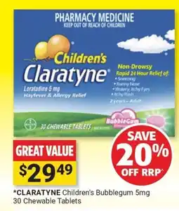 Cincotta Chemist Children's Claratyne offer