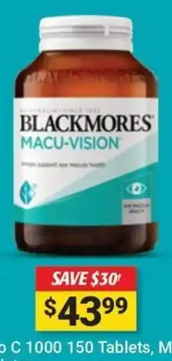 Cincotta Chemist Blackmores Macu-Vision offer