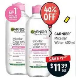 Chemist King Garnier Micellar Cleansing Water offer