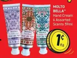 Chemist King Molto Bella Hand Cream 6 Assorted Scents offer