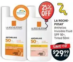 Chemist King La Roche-Posay Anthelios Invisible Fluid SPF 50+ Tinted offer