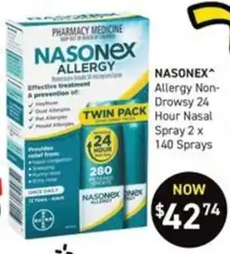 Chemist King Nasonex Allergy offer