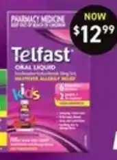 Chemist King Telfast Oral Liquid offer