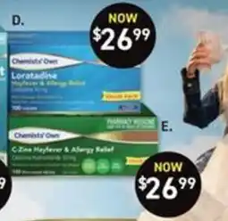 Chemist King Chemist's Own Loratadine Hayfever & Allergy Relief offer