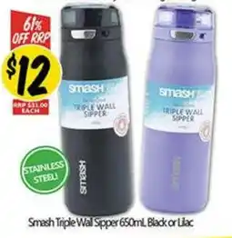 NQR Smash Triple Wall Sipper offer