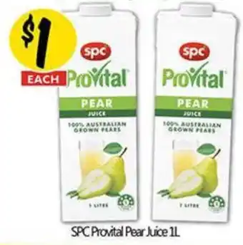 SPC Provital Pear Juice