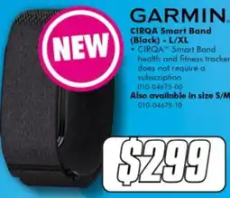 The Good Guys GARMIN CIRQA Smart Band (Black) - L/XL offer