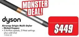 The Good Guys dyson Airwrap Origin Multi-Styler - Nickel/Copper offer