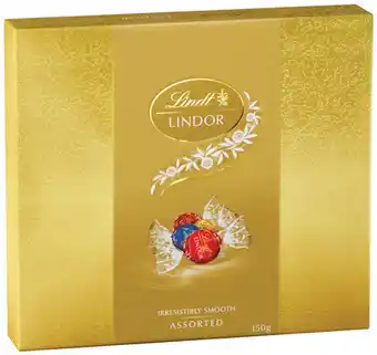 Lindt Lindor Chocolate Gift Box 147‑150g Selected Varieties