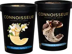 IGA Connoisseur Gourmet Ice Cream Selected Varieties offer