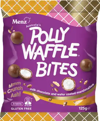 IGA Menz Polly Waffle Bites offer