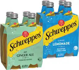 IGA Schweppes Mixers Selected Varieties offer