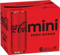 IGA Coca‑Cola, Sprite or Fanta Mini 6x250mL Selected Varieties offer