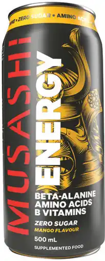 IGA Musashi Energy Drink Mango offer