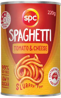 IGA SPC Spaghetti offer