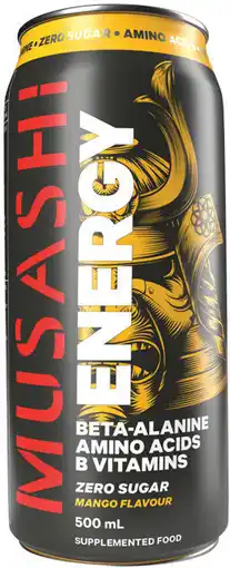 IGA Musashi Energy Drink Selected Varieties offer