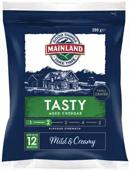IGA Mainland Finely Grated Cheese Selected Varieties offer