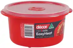 IGA Décor Microsafe Round Container offer