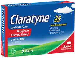 IGA Claratyne Hayfever Allergy Relief Tablets offer