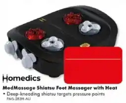 The Good Guys Homedics ModMassage Shiatsu Foot Massager with Heat offer