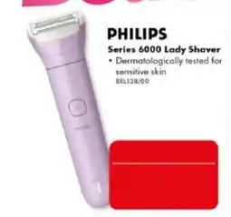 The Good Guys Philips Series 6000 Lady Shaver offer