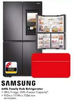 The Good Guys Samsung 640L Family Hub Refrigerator offer