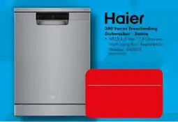 The Good Guys Haier 300 Series Freestanding Dishwasher - Satina offer