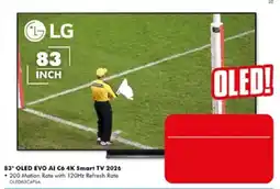The Good Guys LG 83" OLED EVO AI C6 4K Smart TV 2026 offer